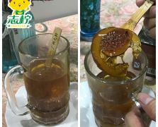 柠檬膏饮料实拍展示