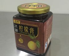 冰糖柠檬膏实拍